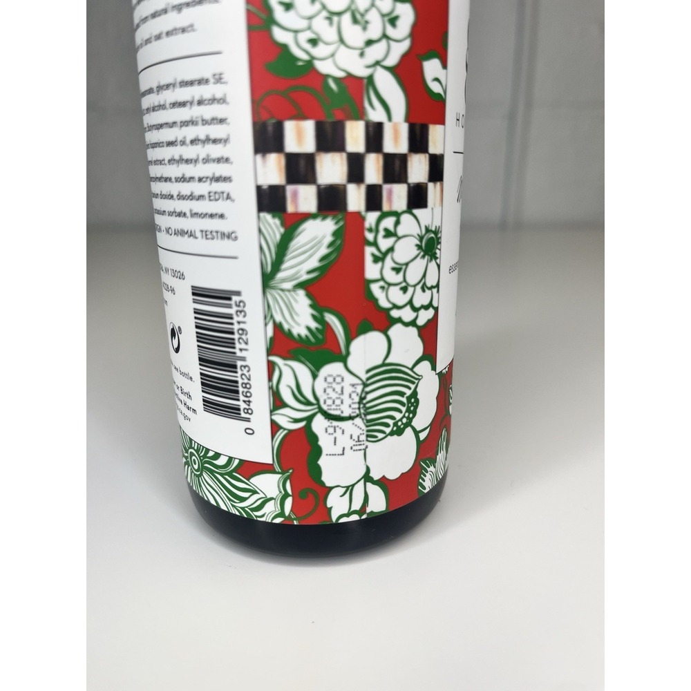 Mackenzie Childs Glow Home Apothecary Winter Bouquet Hand Lotion 16.9 fl oz - Picture 6 of 6